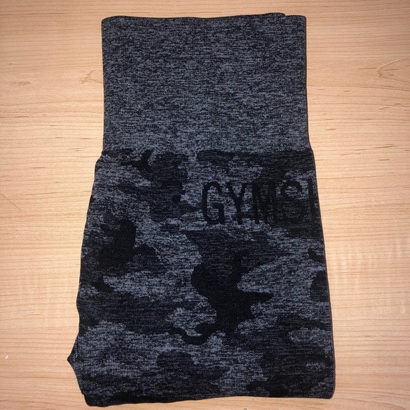 GYMSHARK Camo Seamless Leggings